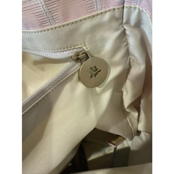 Chanel Travel Ligne Tote* Pink Tote*Rare Color*Very good condition*Hologram*COA - Picture 8 of 13